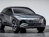 Прототип «Туссана»: В Сети появились свежие снимки Hyundai Vision Concept T